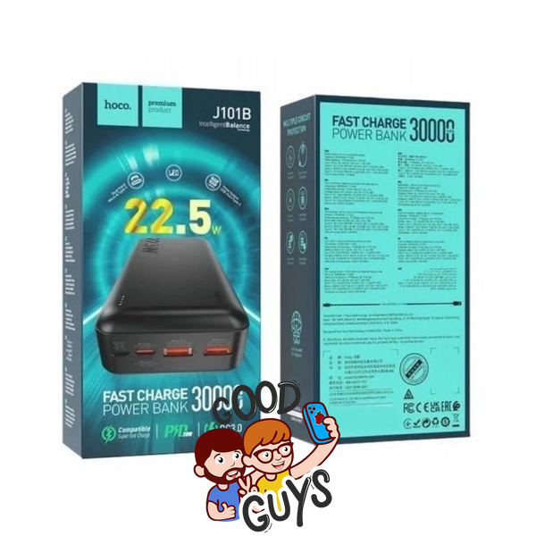 Power Bank Hoco J101B Astute 22.5W fully compatible 30000mAh Black 4239-0 фото