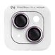 Скло (лінзи) для камери Metal Classic для iPhone 15 Pro/15 Pro Max Light Purple 1802-11 фото 1