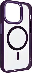 Чохол Crystal Guard with Mag Safe для iPhone 14 Pro Max Deep Purple 327-5 фото