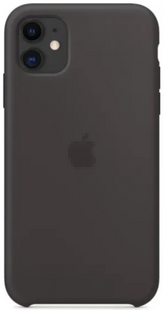 Чохол Silicone Case 1:1 для iPhone 11 Black 392-1 фото