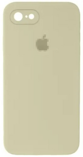 Чохол Silicone Case FULL+camera, SQUARE side iPhone 7, 8, SE 2 Antique white 1055-6 фото