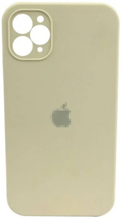 Чохол Silicone case Full + camera iPhone 13 Pro Antique white 1067-10 фото