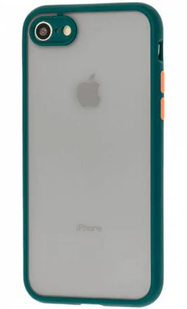 Чохол Avenger FULL Camera для iPhone 7,8,SE 2 Forest Green-Orange 1308-3 фото