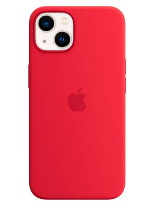 Silicone Case FULL iPhone 13 Mini Red 123-13 фото