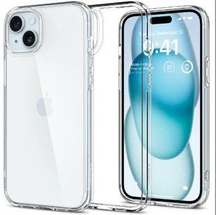 Чохол прозорий Spigen Neo Hybrid Crystal iPhone 15 1685-0 фото