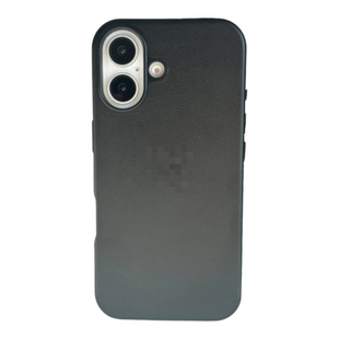 Чохол Leather Case 1:1 with MagSafe iPhone 17 Black 4030-1 фото