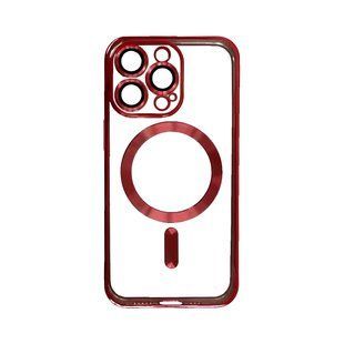 Чохол Shining with MagSafe на iPhone 12 Red 353-6 фото