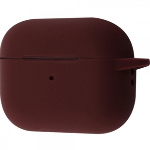 Чохол з мікрофіброю для AirPods 1/2 Marsala 1430-22 фото