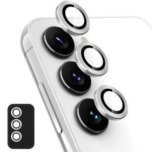 Захисні лінзи для камери Metal Classic для Samsung S24 Plus Silver 2991-2 фото