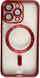 Чохол Shining with MagSafe на iPhone 13 Pro Red 358-6 фото 1