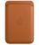 Кишенька-гаманець MagSafe pocket leather logo Golden Brown 2992-4 фото