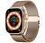 Ремінець Apple Watch Titanium Milanese Loop 38,40,41,42mm(10,11S) Gold 2615-1 фото