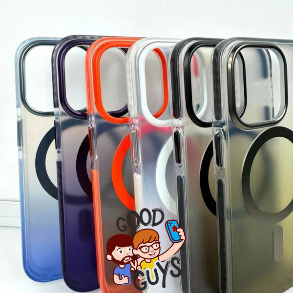 Чохол з градієнтом Mystik Gradient Magsafe 14 Pro Dark Blue 4413-1 фото