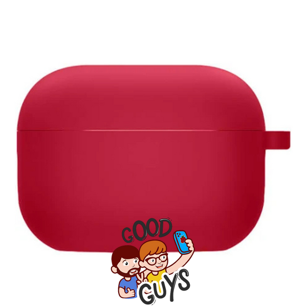 Чохол з мікрофіброю для AirPods Pro 3gen. Rose Red 4074-8 фото