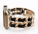 Ремінець Desay Chanell 42,44,45,46mm(10,11S),49mm(ultra 1-3S) Rose-Gold 1424-1 фото 2