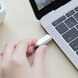 Флеш-накопичувач USB-A/C HOCO UD8 Smart Type-C USB drive 128Gb Silver 4328-1 фото 2
