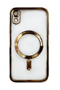 Чохол Shining with MagSafe на iPhone XR Gold 2825-6 фото