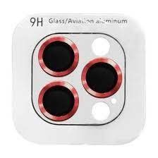 Скло (лінзи) для камери Metal Classic для iPhone 16 Pro/16 Pro Max Red 2497-5 фото