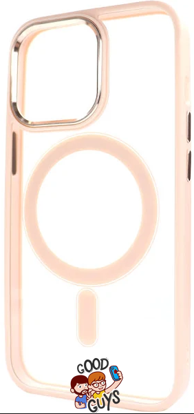 Чохол Crystal Guard with Mag Safe для iPhone 16 Pro Max Pink Sand 2545-4 фото