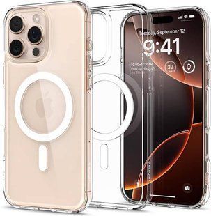 Чохол прозорий Spigen Crystal with MagSafe iPhone 16 Pro Max 2569-1 фото