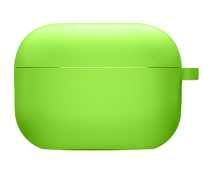 Чохол з мікрофіброю для AirPods Pro Neon Green 1431-0 фото