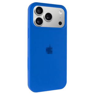 Чохол Silicone case Full iPhone 17 Pro Max Capri blue 4018-65 фото