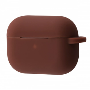 Чохол для AirPods Pro 2gen. з карабіном Brown 273-12 фото