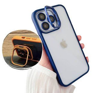 Crystal case Camera stand для iPhone 11 Pro Max Dark Blue 2707-1 фото