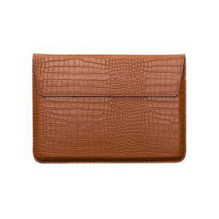 Конверт з Екошкіри Crocodile для MacBook 13&rsquo; , 14&rsquo; Brown 1648-0 фото