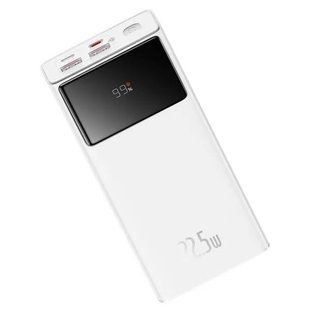 Павер бенк Baseus Star-Lord Digital Display Fast Charge 30000 mAh 22.5W White 3021-1 фото