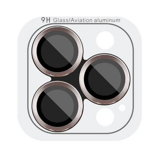 Скло (лінзи) для камери Metal Classic для iPhone 17 Pro Max Rose Gold 3931-0 фото