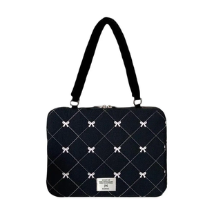 Сумка-шопер для ноутбука (15"-16") Puffy Bows "Life HoHo"Black 4290-0 фото