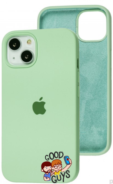 Silicone Case FULL iPhone 14 Mint 127-0 фото