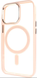Чохол Crystal Guard with Mag Safe для iPhone 16 Pro Max Pink Sand 2545-4 фото 2