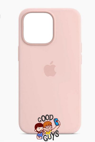 Silicone Case FULL iPhone 14 Pro Pink sand 129-18 фото