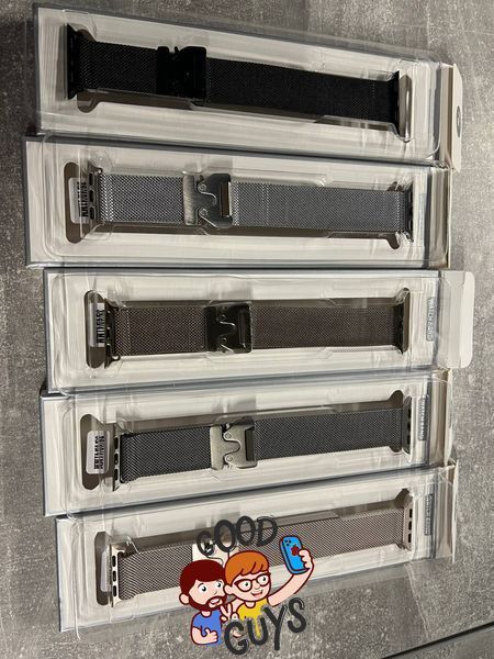 Ремінець Apple Watch Titanium Milanese Loop 38,40,41,42mm(10,11S) Natural 2615-2 фото