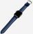 Ремінець Leather Bands для Apple Watch 42mm,44mm,45mm,46mm(10,11S),49mm(ultra 1-3S) Blue-Silver 1235-3 фото