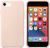 Чохол Full Silicone Case NO LOGO iPhone 7,8,SE 2 Pink sand 1222-1 фото