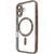 Чохол Shining with MagSafe на iPhone 16 Desert Gold 2508-11 фото