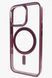 Чохол Crystal Guard with Mag Safe для iPhone 15 Marsala 1628-3 фото 1
