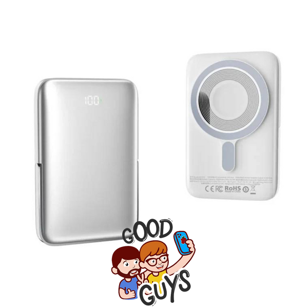 Power Bank WiWU Elite Series 3in1 Magnetic 10000mAh Wi-PO18 White 4095-2 фото