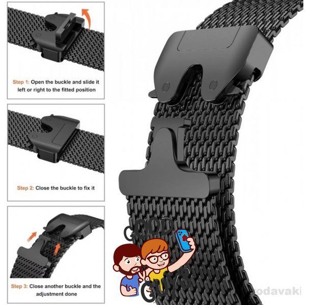 Ремінець Apple Watch Titanium Milanese Loop 38,40,41,42mm(10,11S) Natural 2615-2 фото