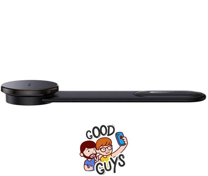 Автотримач Baseus C02 Pro MagSafe з безпровідною зарядкою 2в1 Black 2534-0 фото