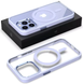 Чохол Crystal Guard with Mag Safe для iPhone 14 Pro Max Sky Blue 327-6 фото 2