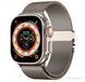 Ремінець Apple Watch Titanium Milanese Loop 38,40,41,42mm(10,11S) Natural 2615-2 фото 1