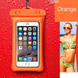 Водонепроникний чохол для телефону waterproof case універсальний iPhone 13 Pro Max Orange 1570-3 фото 3