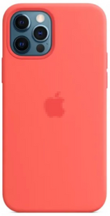 Чохол Silicone Case 1:1 для iPhone 12 Pro Max Pink Citrus 397-7 фото
