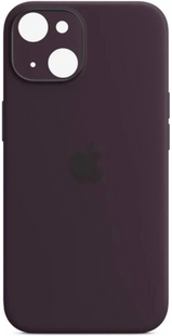 Чохол Silicone case Full + camera iPhone 15 Plus Elderberry 2101-11 фото