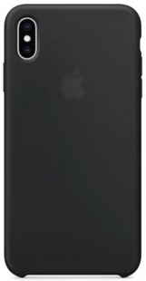 Чохол Silicone Case 1:1 для iPhone Xr Black 391-1 фото