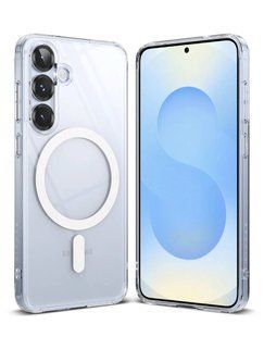 Чохол прозорий з MagSafe для Samsung S25 Plus 2945-12 фото